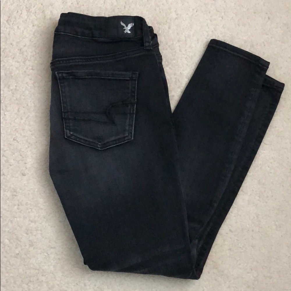Black AE Jeggings